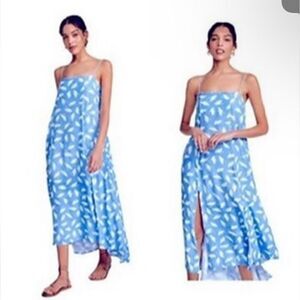 CAPULET women’s Anabella midi dress in ginkgo print sz S